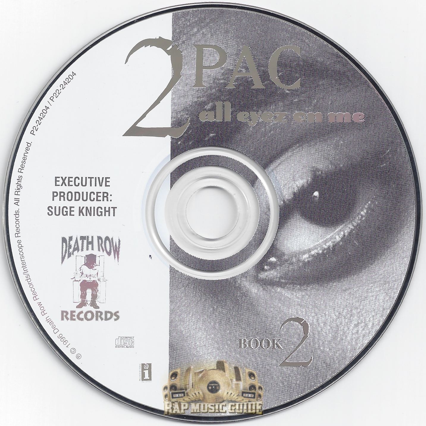 2Pac - All Eyez On Me: 1st Press. CD | Rap Music Guide